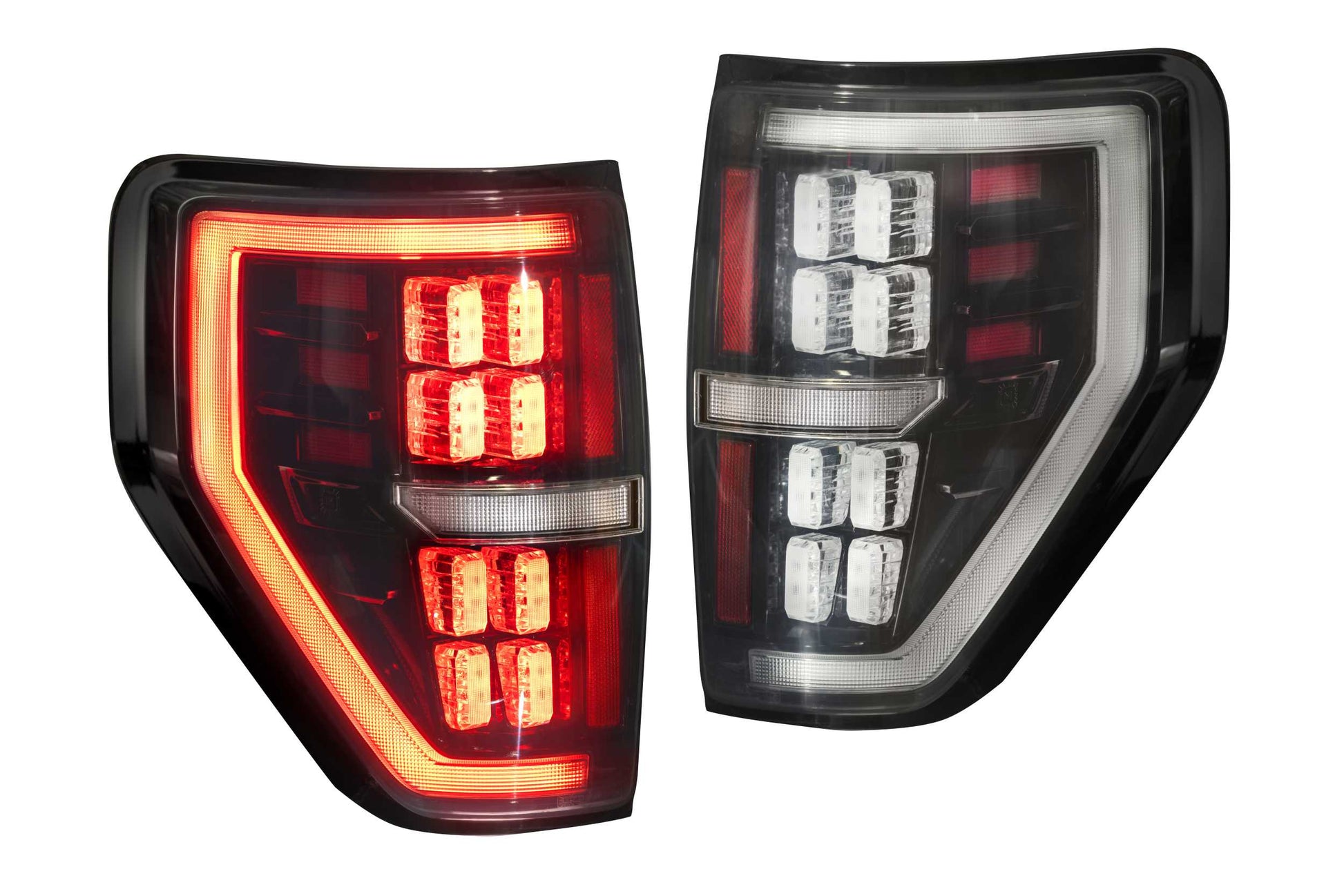 Morimoto Ford F-150 Trucks XB LED Tail Lights, 2009-2014, All Models, Pair, Smoked, LF721