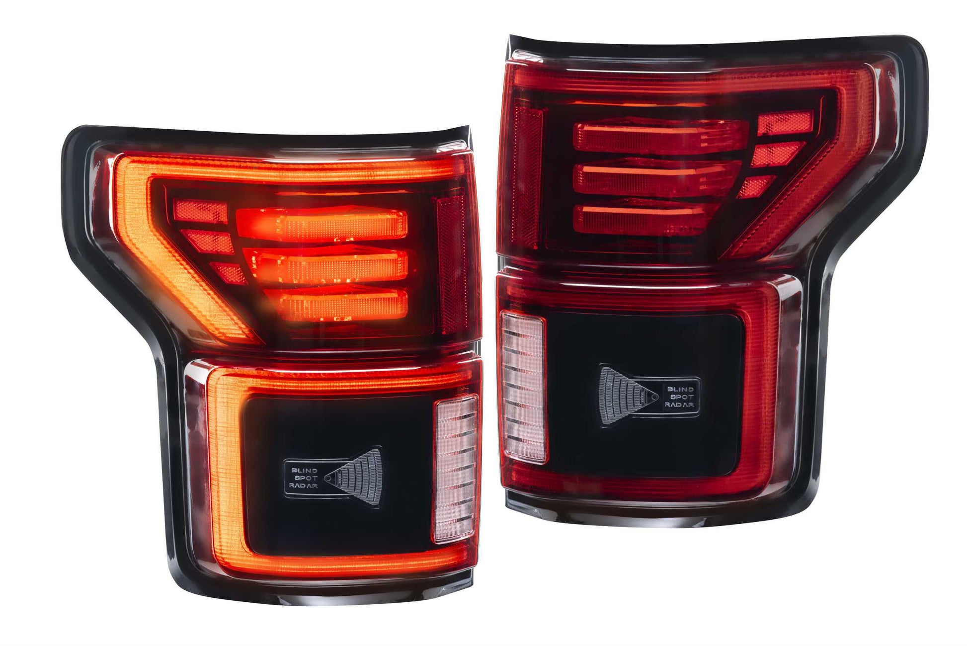 Morimoto Ford F-150 Trucks XB LED Tail Lights, 2015-2020, All Models, Pair, Red, LF722