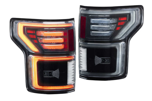 Morimoto Ford F-150 Trucks XB LED Tail Lights, 2015-2020, All Models, Pair, Smoked, LF723