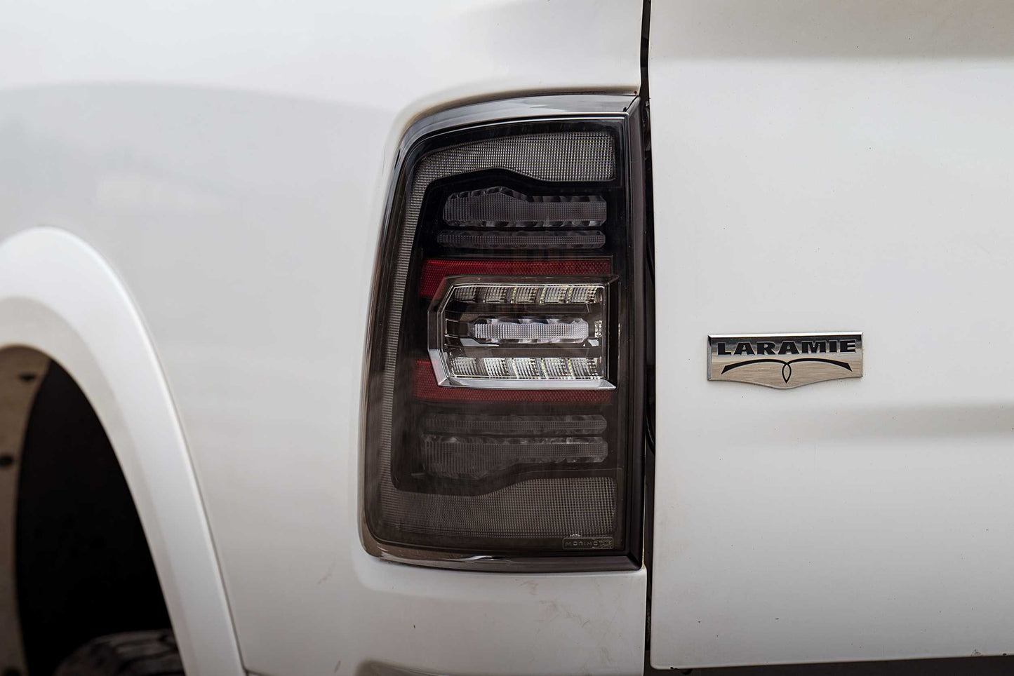 Morimoto Dodge Ram Trucks XB LED Tail Lights, 2009-2018, All Models, Pair, Smoked, LF724