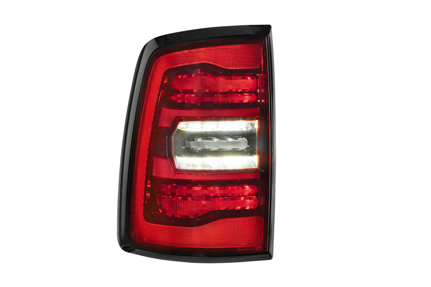 Morimoto Dodge Ram Trucks XB LED Tail Lights, 2009-2018, All Models, Pair, Red, Generation II, LF725