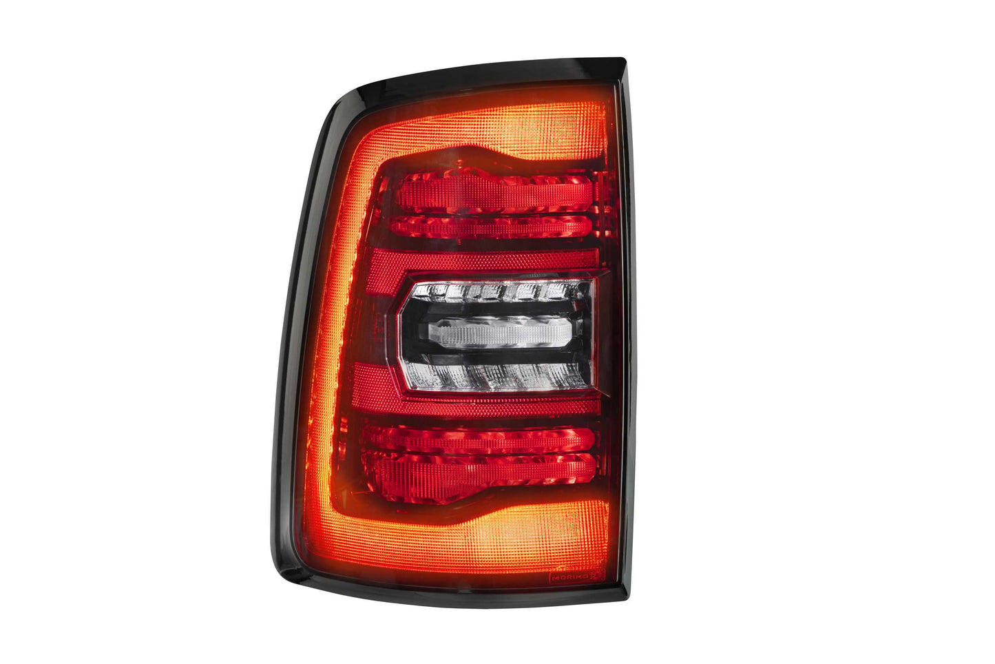 Morimoto Dodge Ram Trucks XB LED Tail Lights, 2009-2018, All Models, Pair, Red, Generation II, LF725