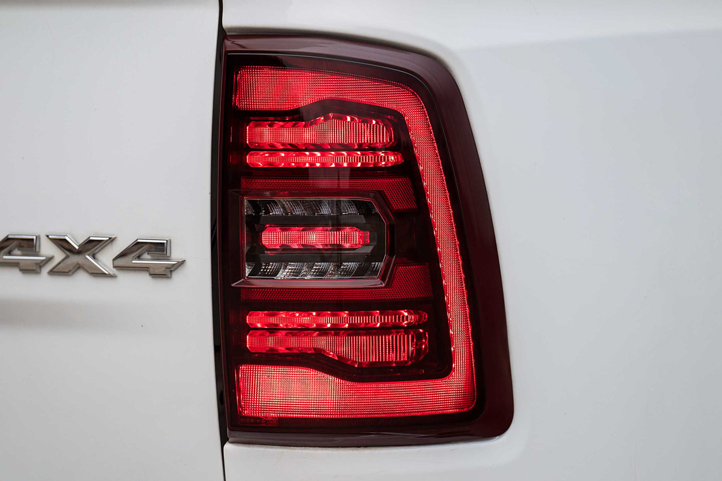 Morimoto Dodge Ram Trucks XB LED Tail Lights, 2009-2018, All Models, Pair, Red, Generation II, LF725