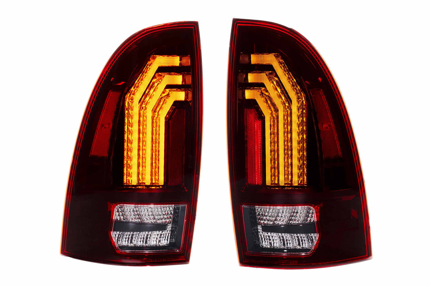 Morimoto Toyota Tacoma XB LED Tail Lights, 2005-2015, Fits: SR, SR5, Limited, and TRD Pro, Red Lens, Set, LF726