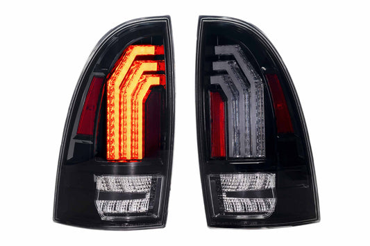 Morimoto Toyota Tacoma XB LED Tail Lights, 2005-2015, Fits: SR, SR5, Limited & TRD Pro, Clear Lens, Set, LF727