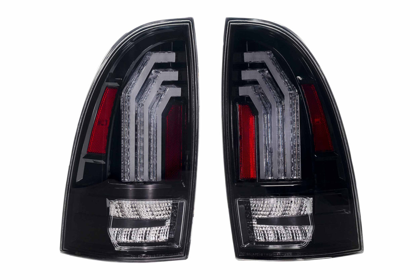 Morimoto Toyota Tacoma XB LED Tail Lights, 2005-2015, Fits: SR, SR5, Limited & TRD Pro, Clear Lens, Set, LF727