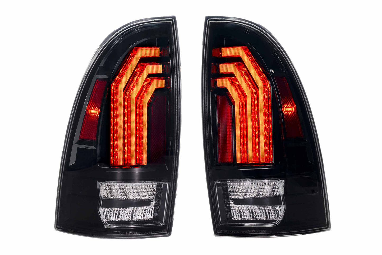 Morimoto Toyota Tacoma XB LED Tail Lights, 2005-2015, Fits: SR, SR5, Limited & TRD Pro, Clear Lens, Set, LF727