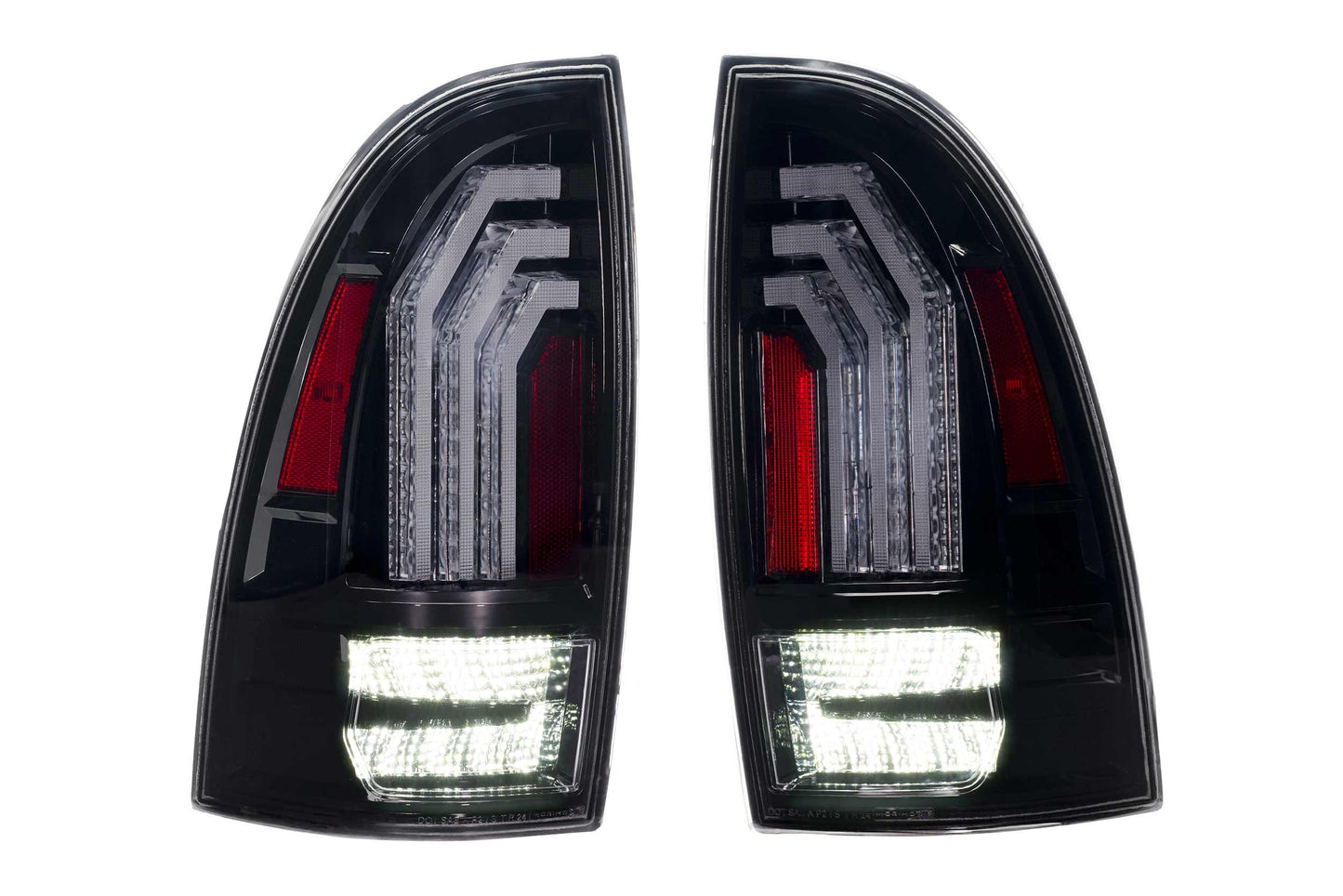 Morimoto Toyota Tacoma XB LED Tail Lights, 2005-2015, Fits: SR, SR5, Limited & TRD Pro, Clear Lens, Set, LF727