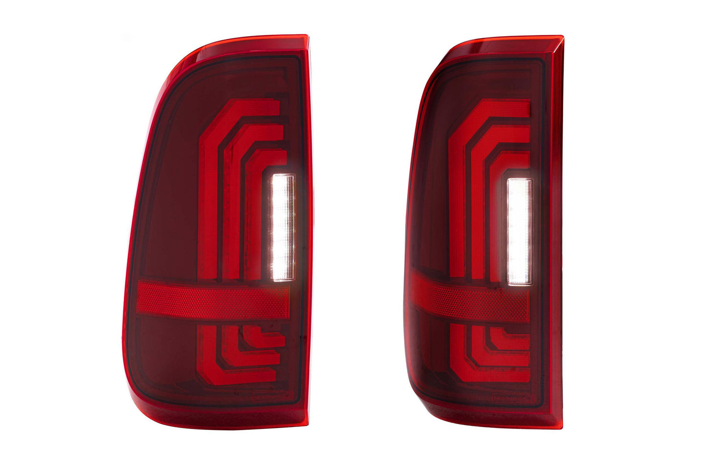 Morimoto Ford Super Duty Trucks / F-150 XB LED Tail Lights, 1999-2016, All Models, Pair, Red, LF732