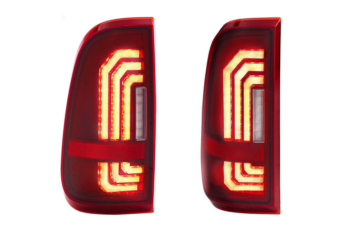 Morimoto Ford Super Duty Trucks / F-150 XB LED Tail Lights, 1999-2016, All Models, Pair, Red, LF732