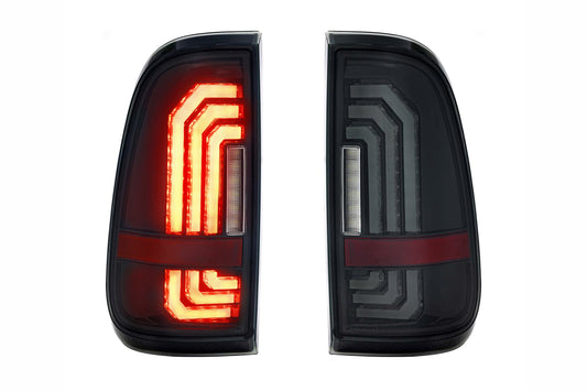 Morimoto Ford Super Duty / F-150 XB LED Tails, 1999-2016, All Models, Pair, Smoked, LF733