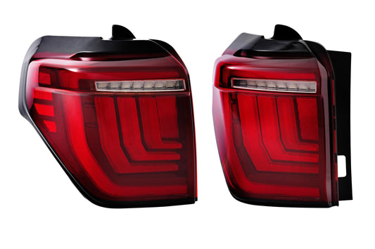 Morimoto Toyota 4Runner XB LED Tail Lights, 2010-2024, Fits all trim levels, Red, Set, Generation II, LF738