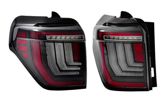 Morimoto Toyota 4Runner XB LED Tail Lights, 2010-2024, Fits All trim levels, Smoked, Set, Generation II, LF739