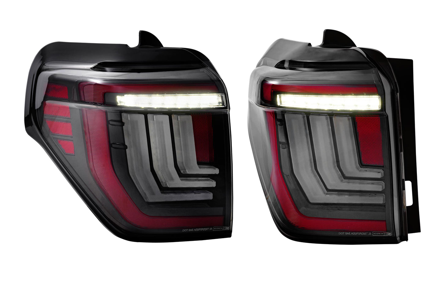 Morimoto Toyota 4Runner XB LED Tail Lights, 2010-2024, Fits All trim levels, Smoked, Set, Generation II, LF739