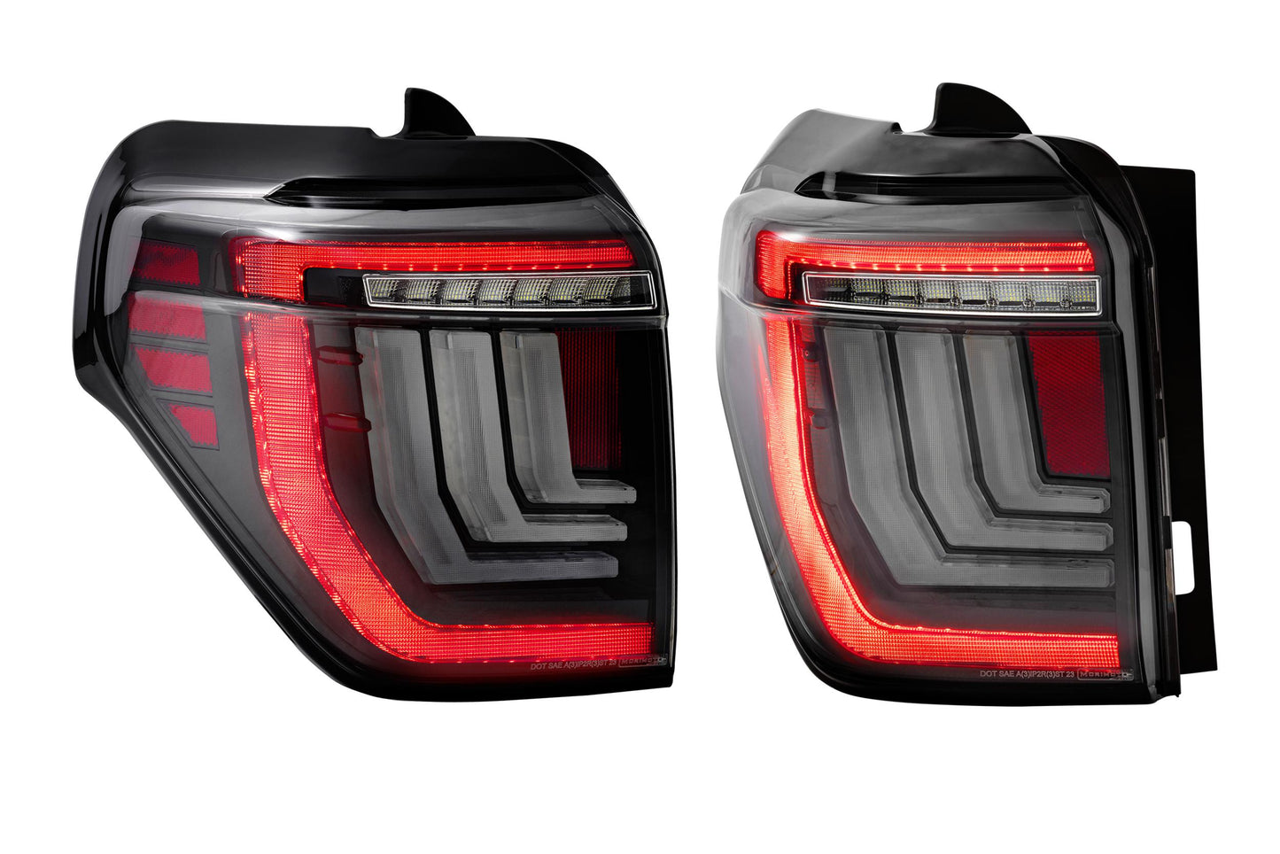 Morimoto Toyota 4Runner XB LED Tail Lights, 2010-2024, Fits All trim levels, Smoked, Set, Generation II, LF739