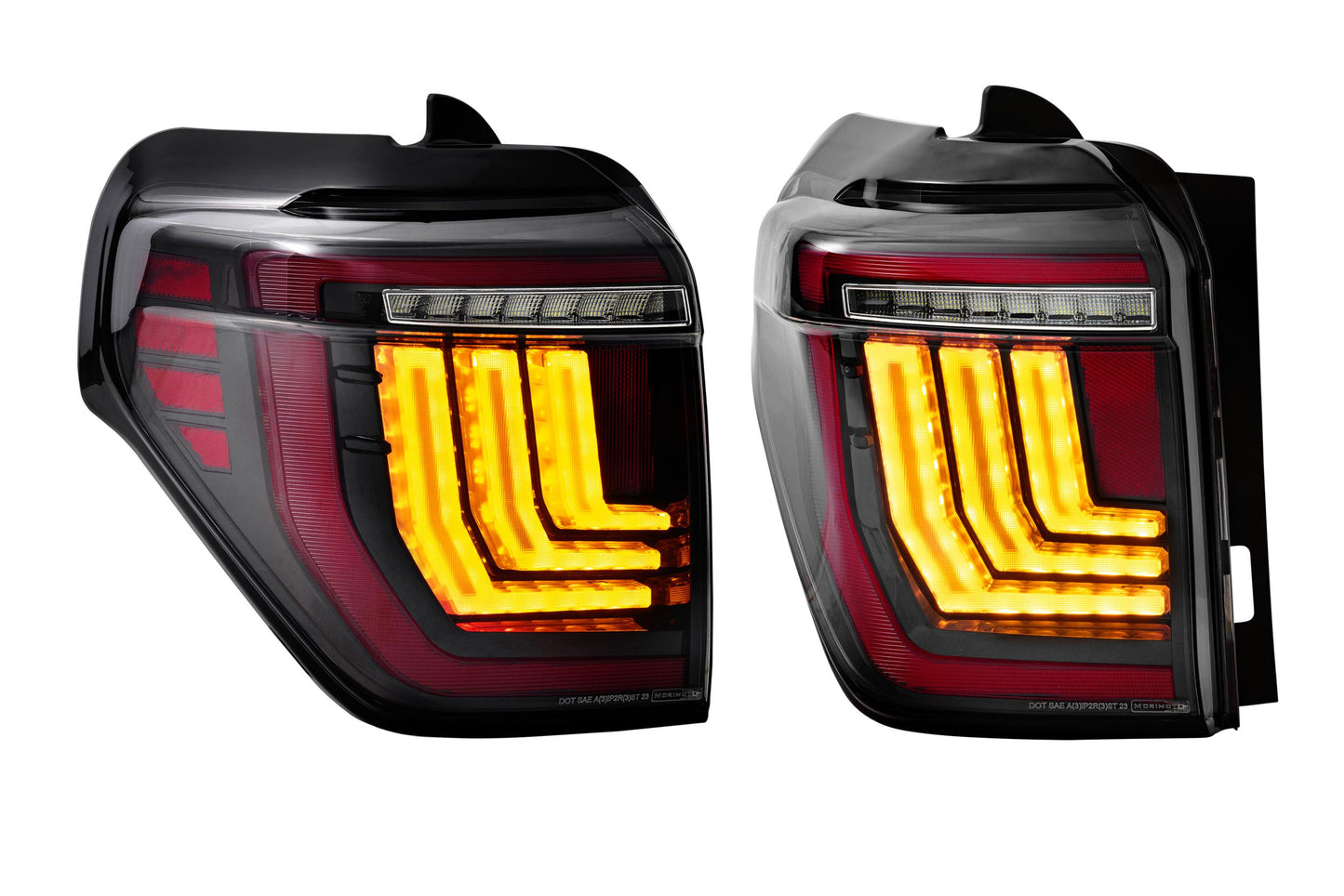 Morimoto Toyota 4Runner XB LED Tail Lights, 2010-2024, Fits All trim levels, Smoked, Set, Generation II, LF739