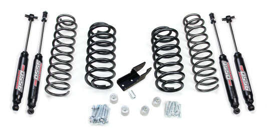 TeraFlex Jeep Wrangler TJ 2" Lift Kit With 9550 Shocks, Right Hand Drive