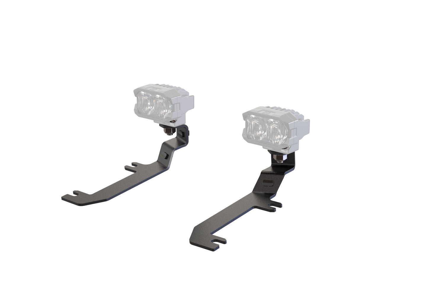 Morimoto Chevrolet Silverado HD Ditch Light Brackets, 2020+, All Models, BAF073