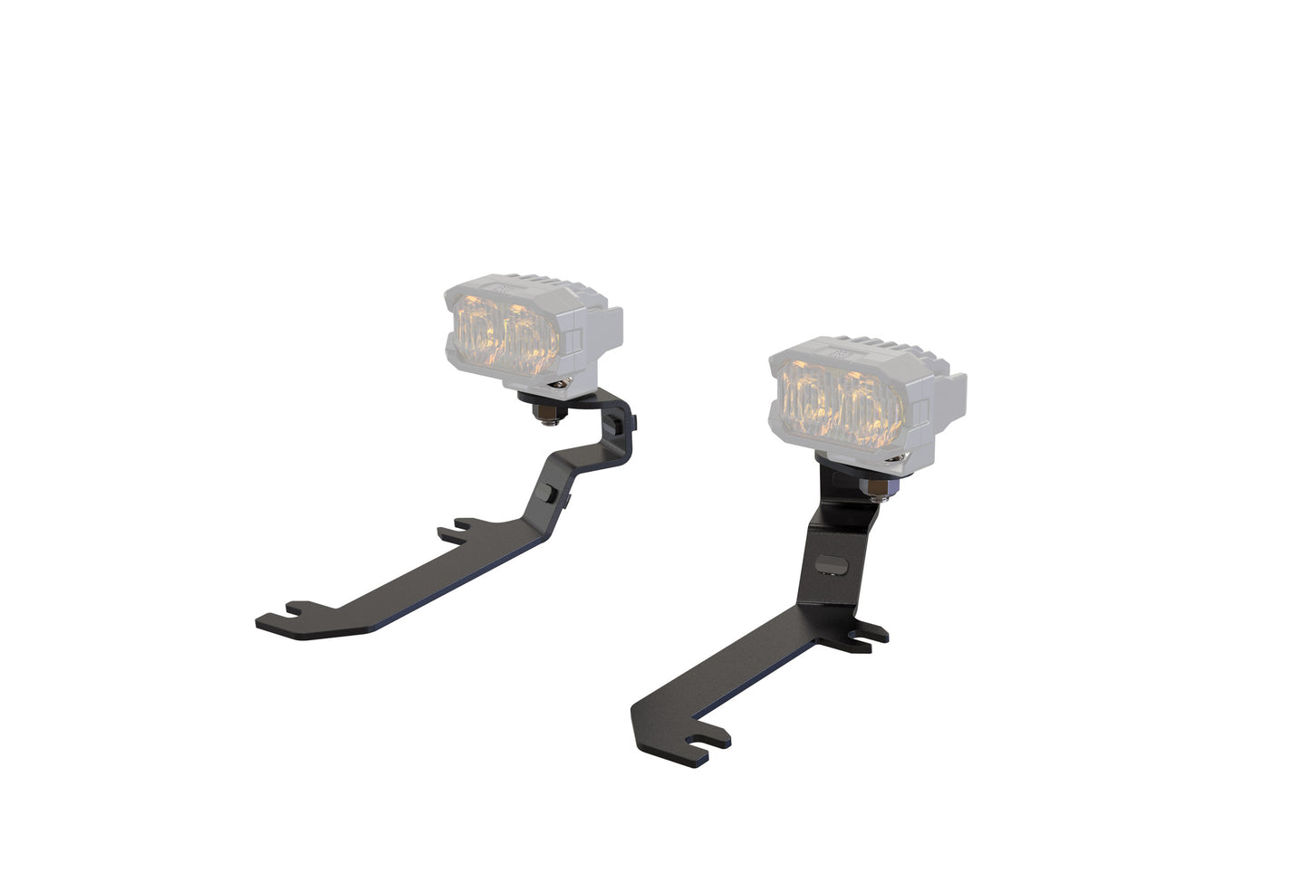 Morimoto Chevrolet Silverado 1500 Ditch Light Brackets, 2019+, All Models, BAF091