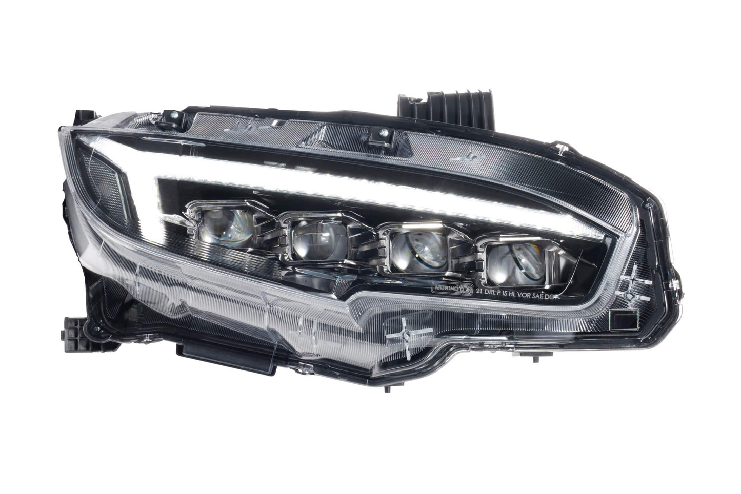 Morimoto Honda Civic XB LED Headlights, 2016-2021, Generation II, Pair, LF2-473