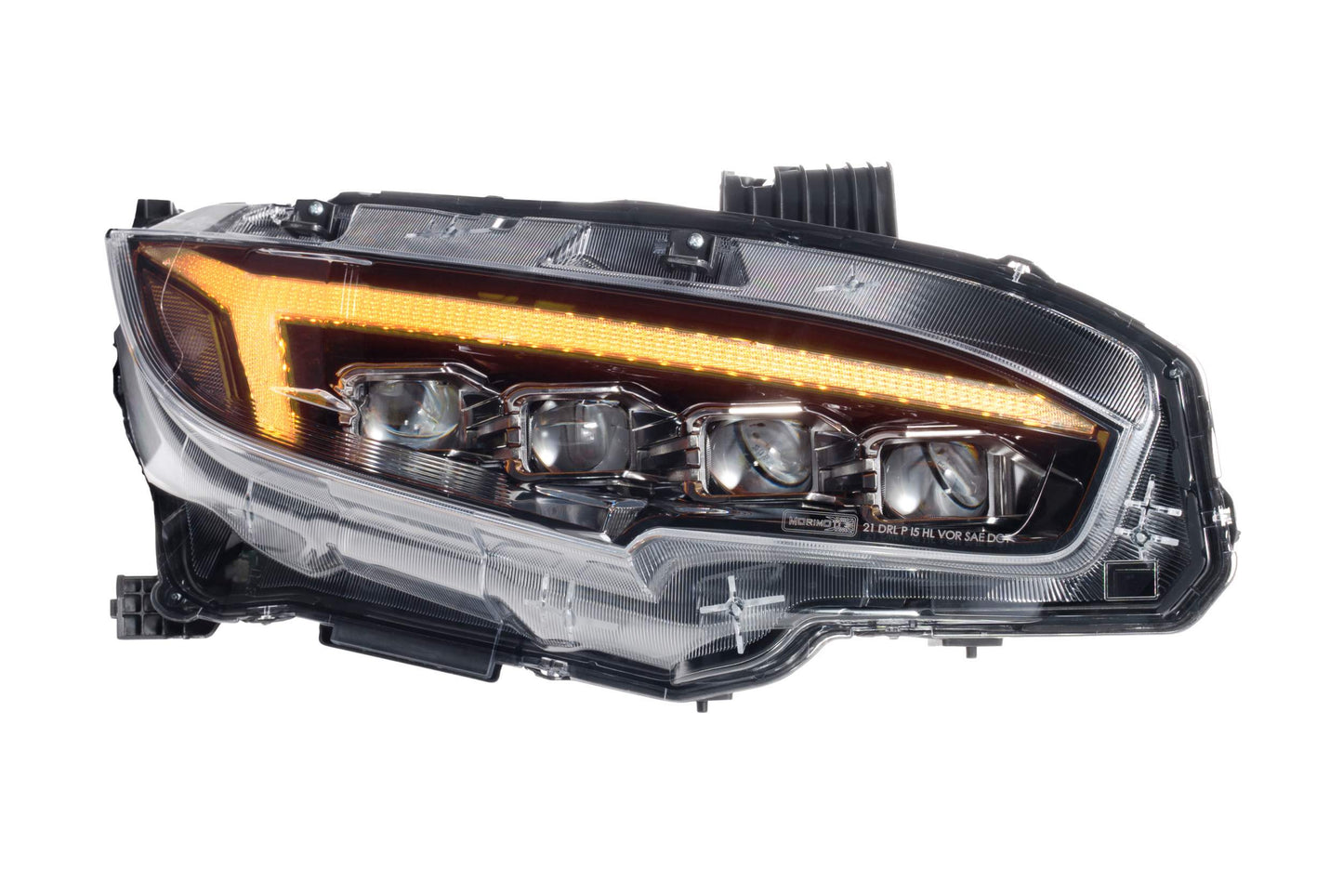 Morimoto Honda Civic XB LED Headlights, 2016-2021, Generation II, Pair, LF2-473