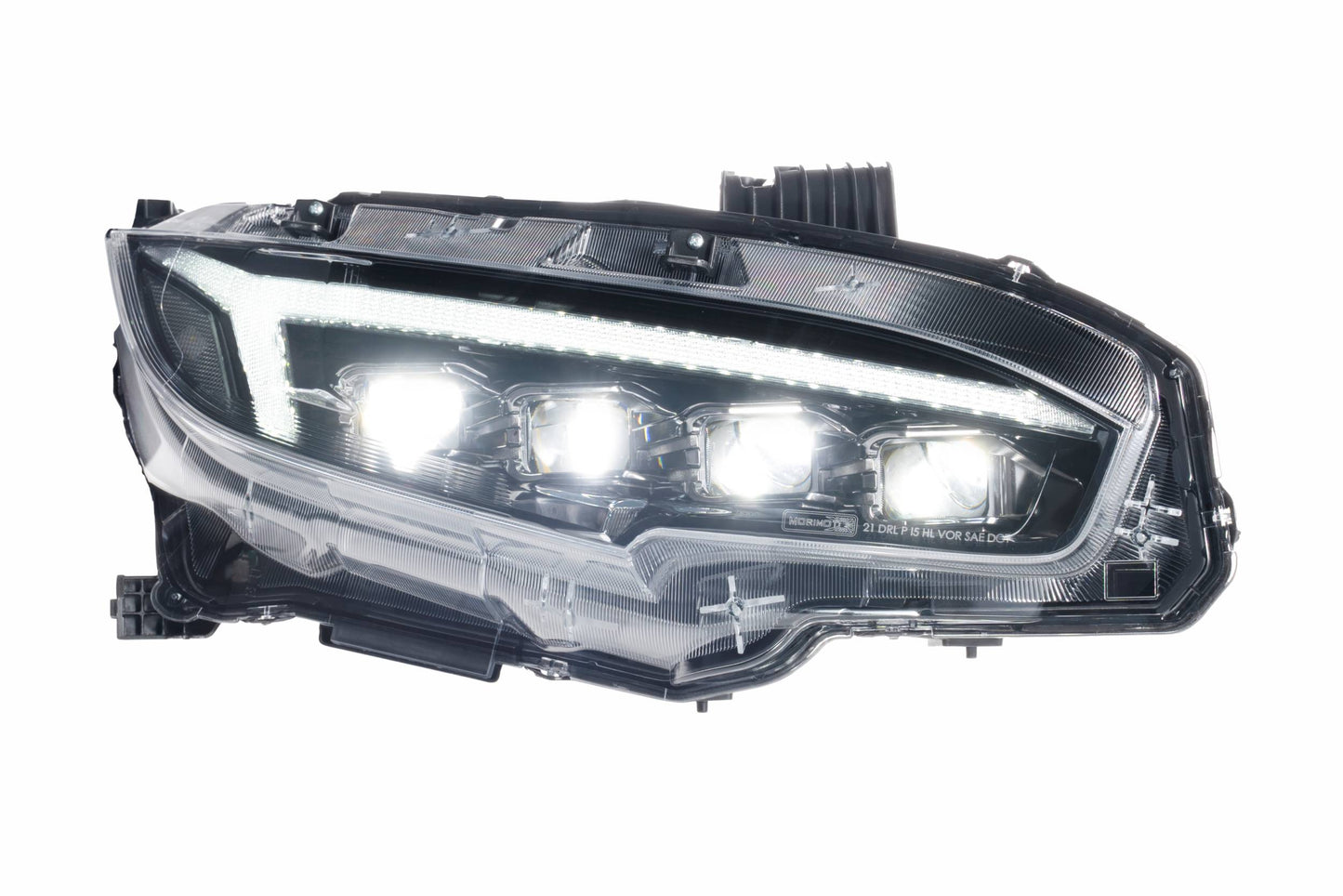 Morimoto Honda Civic XB LED Headlights, 2016-2021, Generation II, Pair, LF2-473