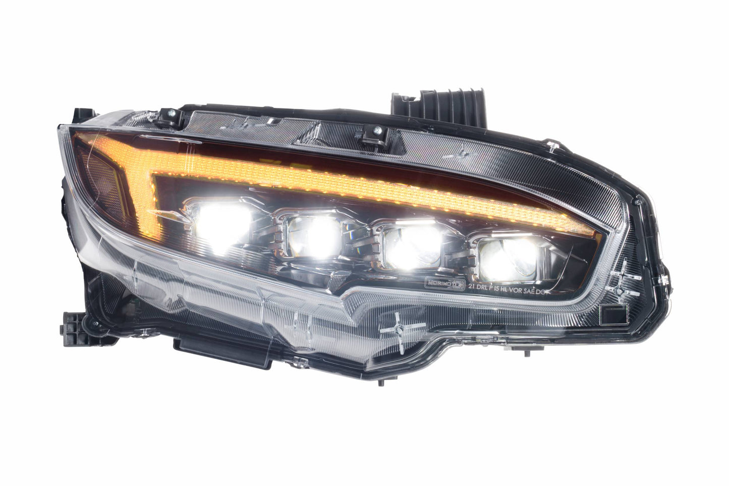 Morimoto Honda Civic XB LED Headlights, 2016-2021, Generation II, Pair, LF2-473