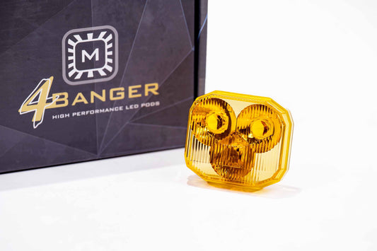 Morimoto Lens Only, 4Banger, Yellow, Combo, BAF204