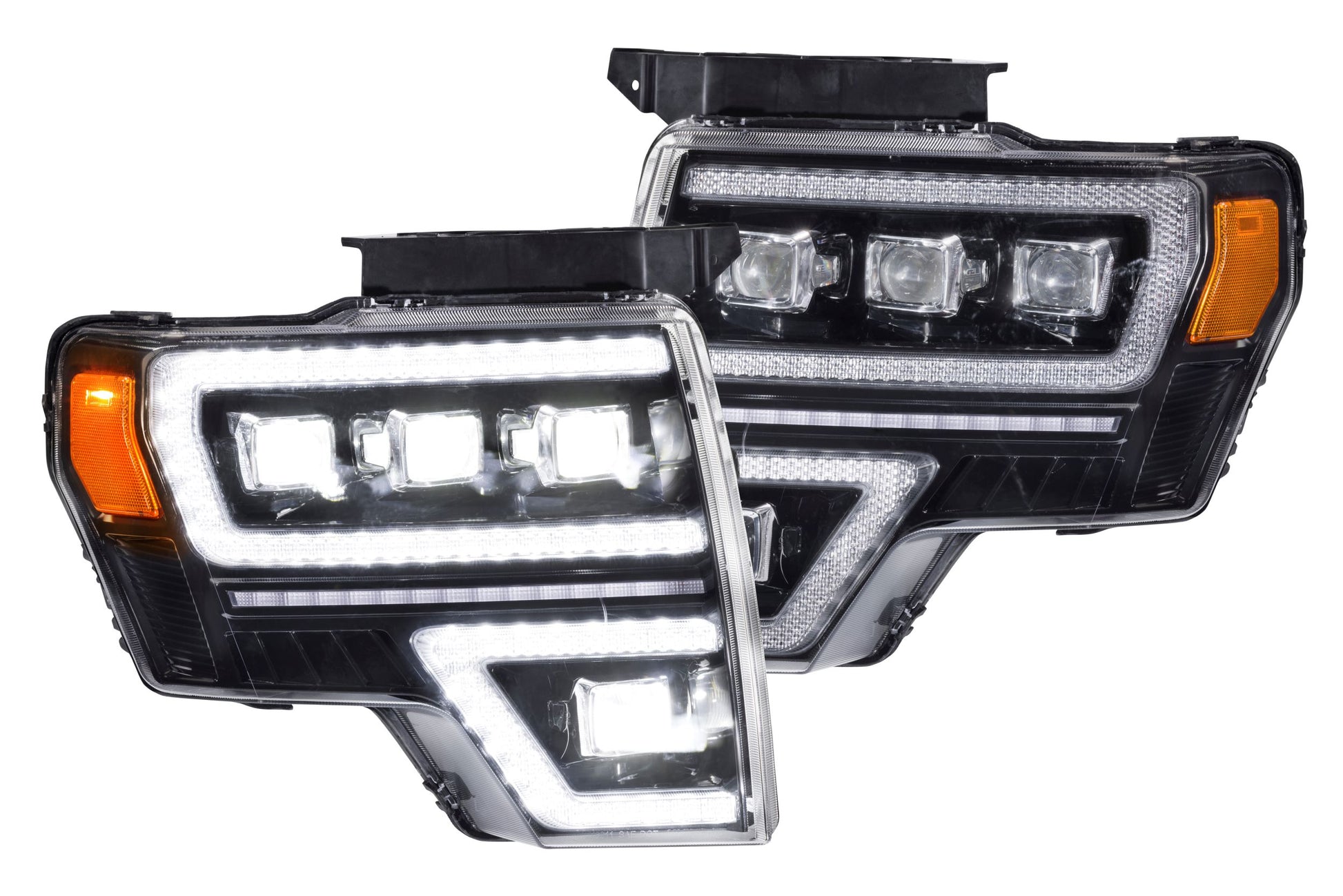 GTR Lighting Ford F-150 Carbide LED Headlights, 2009-2014, All Models, Pair, GTR.HL35