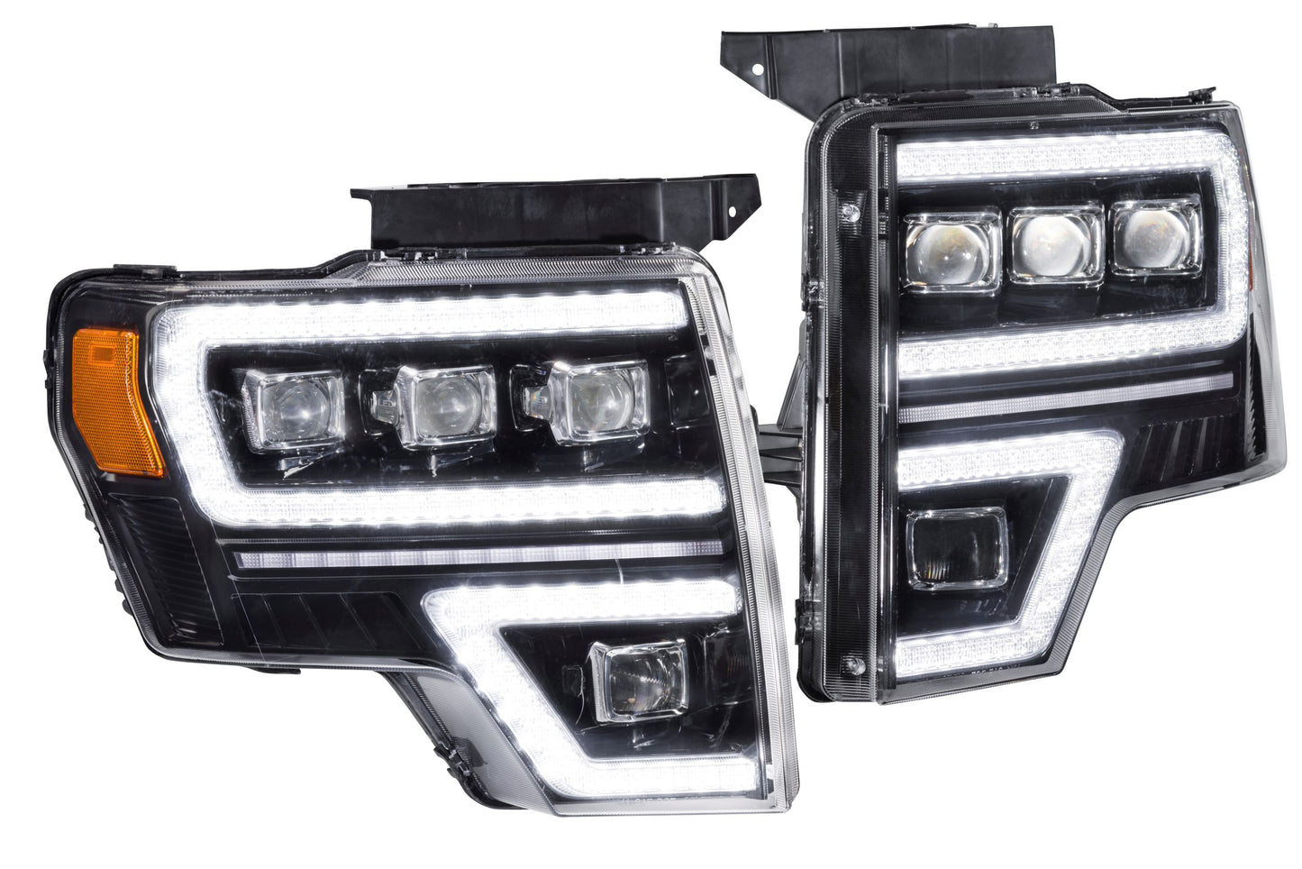 GTR Lighting Ford F-150 Carbide LED Headlights, 2009-2014, All Models, Pair, GTR.HL35