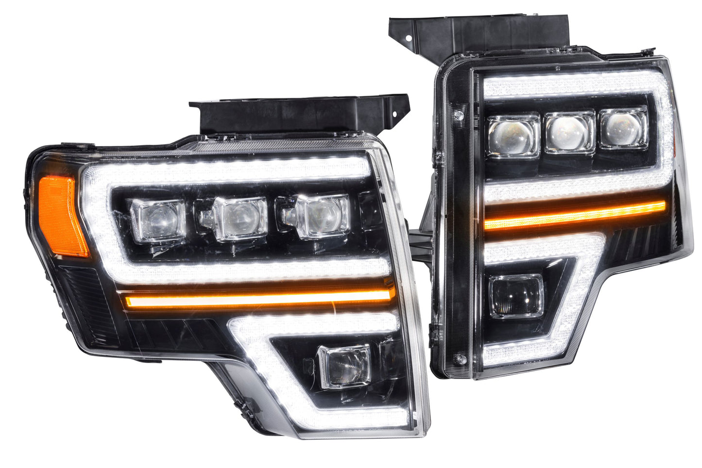 GTR Lighting Ford F-150 Carbide LED Headlights, 2009-2014, All Models, Pair, GTR.HL35