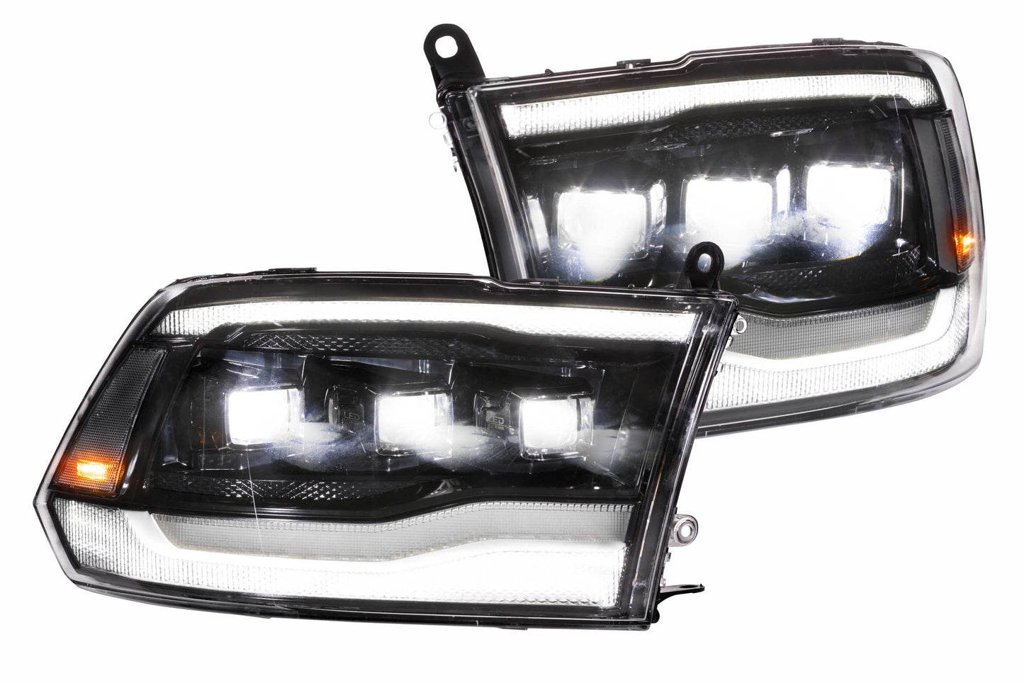 GTR Lighting Dodge Ram Carbide LED Headlights, 2009-2014, Pair, GTR.HL50