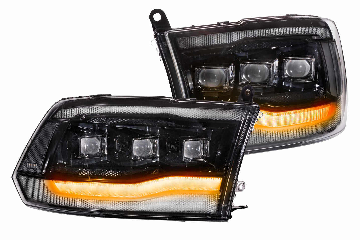 GTR Lighting Dodge Ram Carbide LED Headlights, 2009-2014, Pair, GTR.HL50