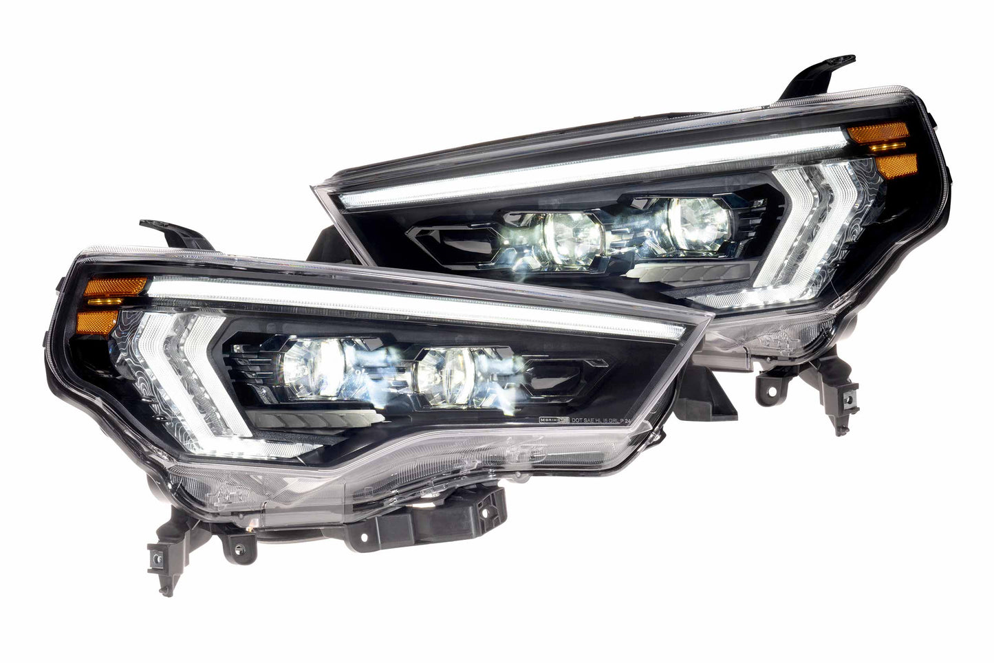 Morimoto Toyota 4Runner XB Evo Hybrid Headlights, 2014-2024, All Models, Set, LF2-531Y