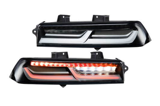 Morimoto Chevrolet Camaro XB LED Tail Lights, 2014-2015, US Models Only, Pair, Smoked, LF406