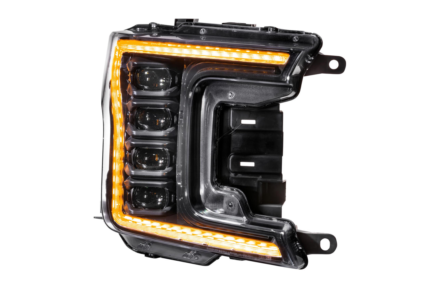 Morimoto Ford F-150 XB LED Headlights, 2018-2020, Pair, ASM Amber DRL, LF501.2-A-ASM