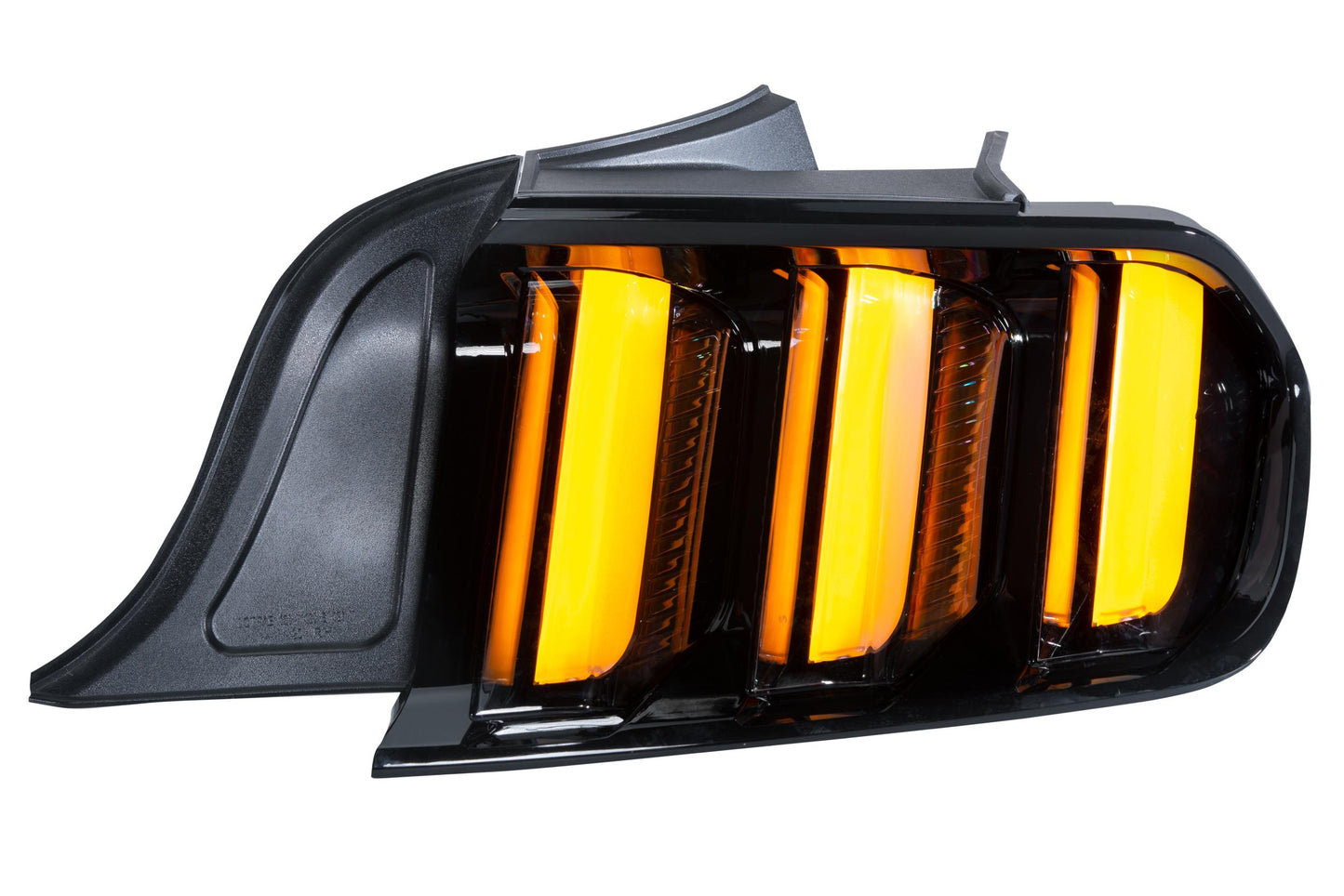 Morimoto Ford Mustang XB LED Tail Lights, 2015-2022, Pair / Clear, Amber Seq, LF425