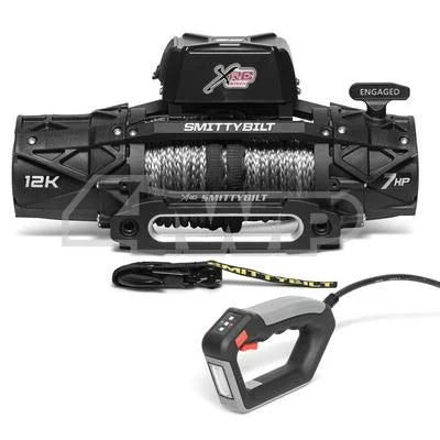 Smittybilt Universal XRC Gen 3 12,000lb Comp Winch with Synthetic Rope, 98612