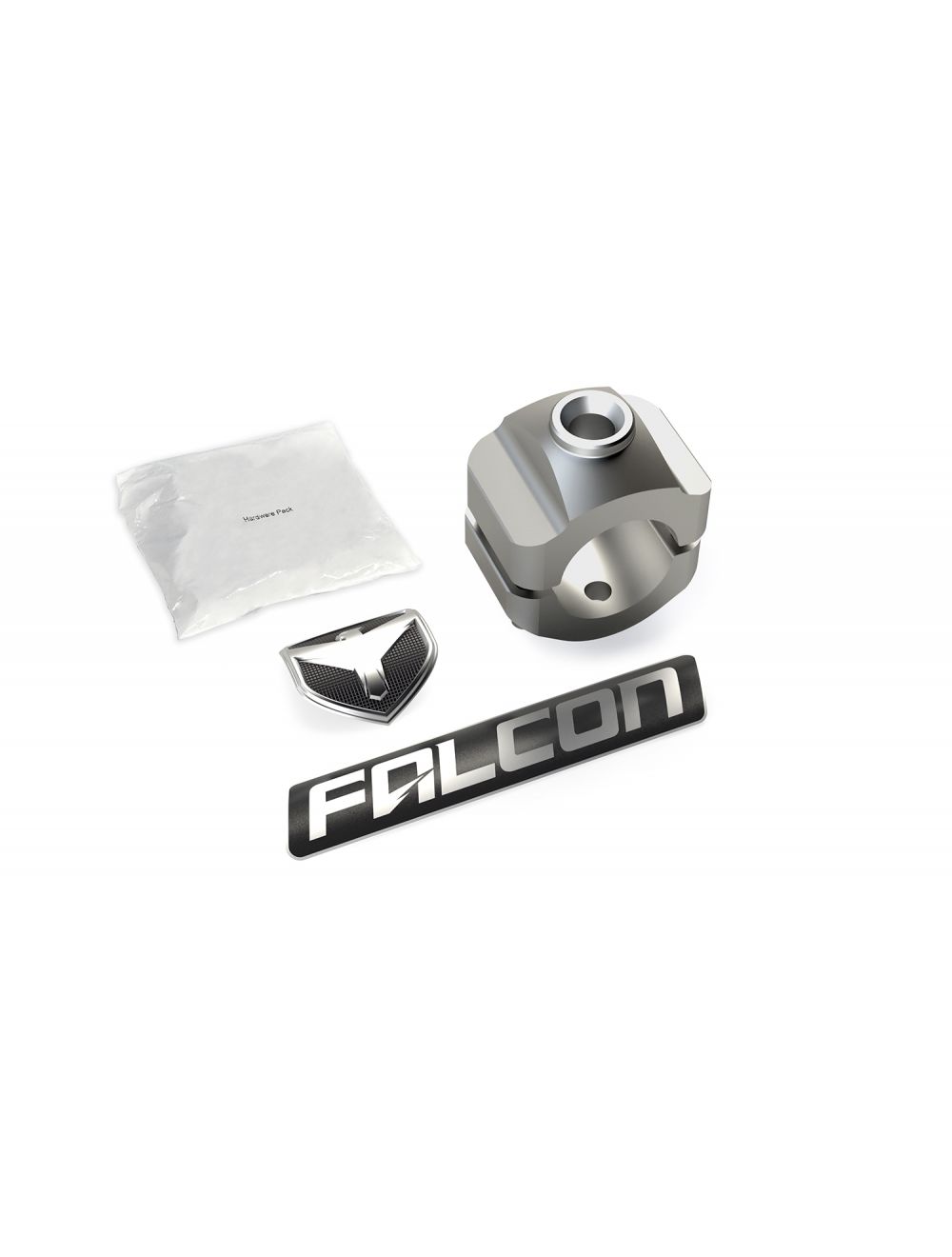 Falcon Jeep Gladiator Nexus EF Steering Stabilizer Tie Rod Clamp Kit, 1-5/8" HD, 2020-2024, 99-01-01-158