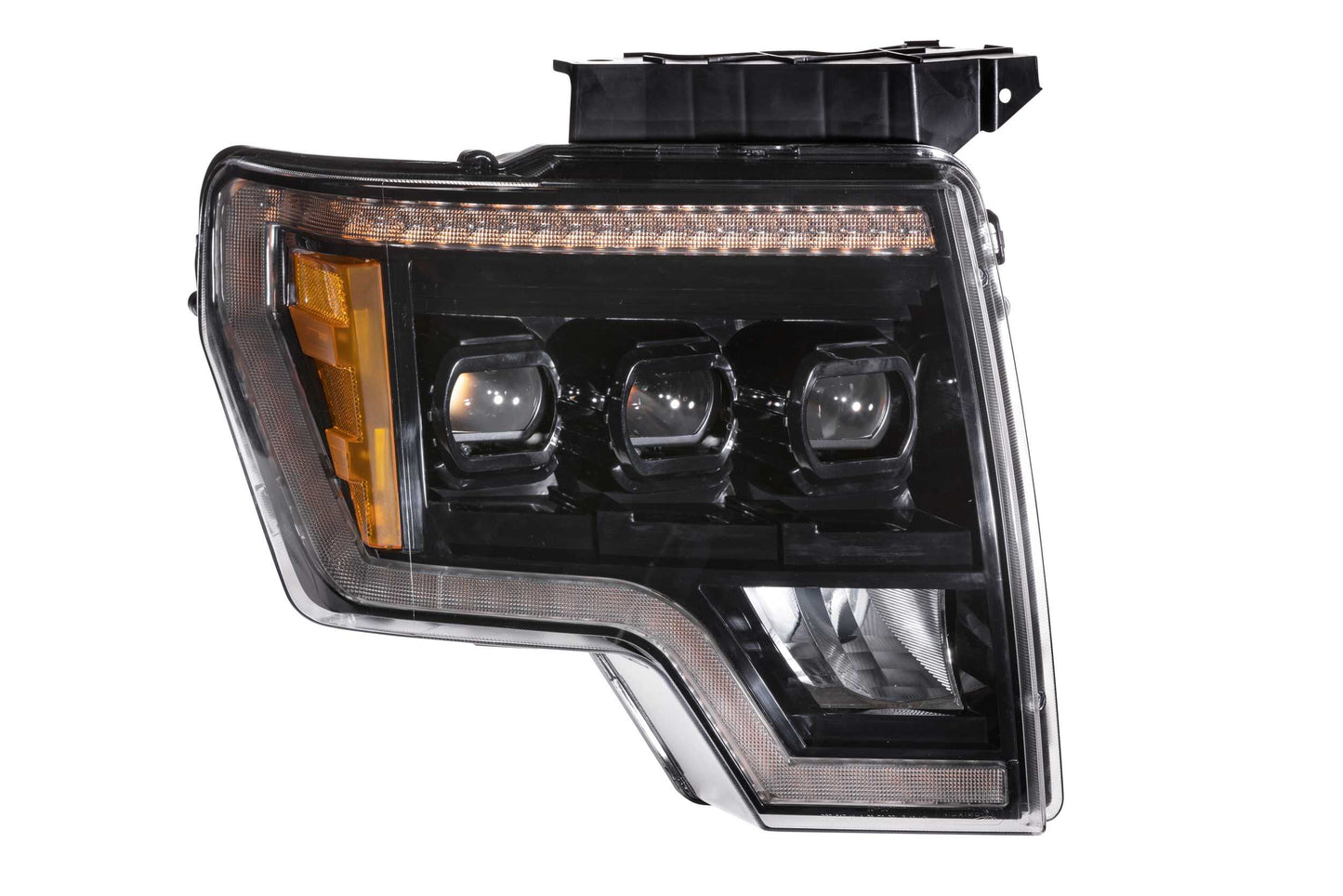 Morimoto Ford F-150 XB LED Headlights, 2009-2014, Pair, ASM Amber DRL, LF506-A-ASM