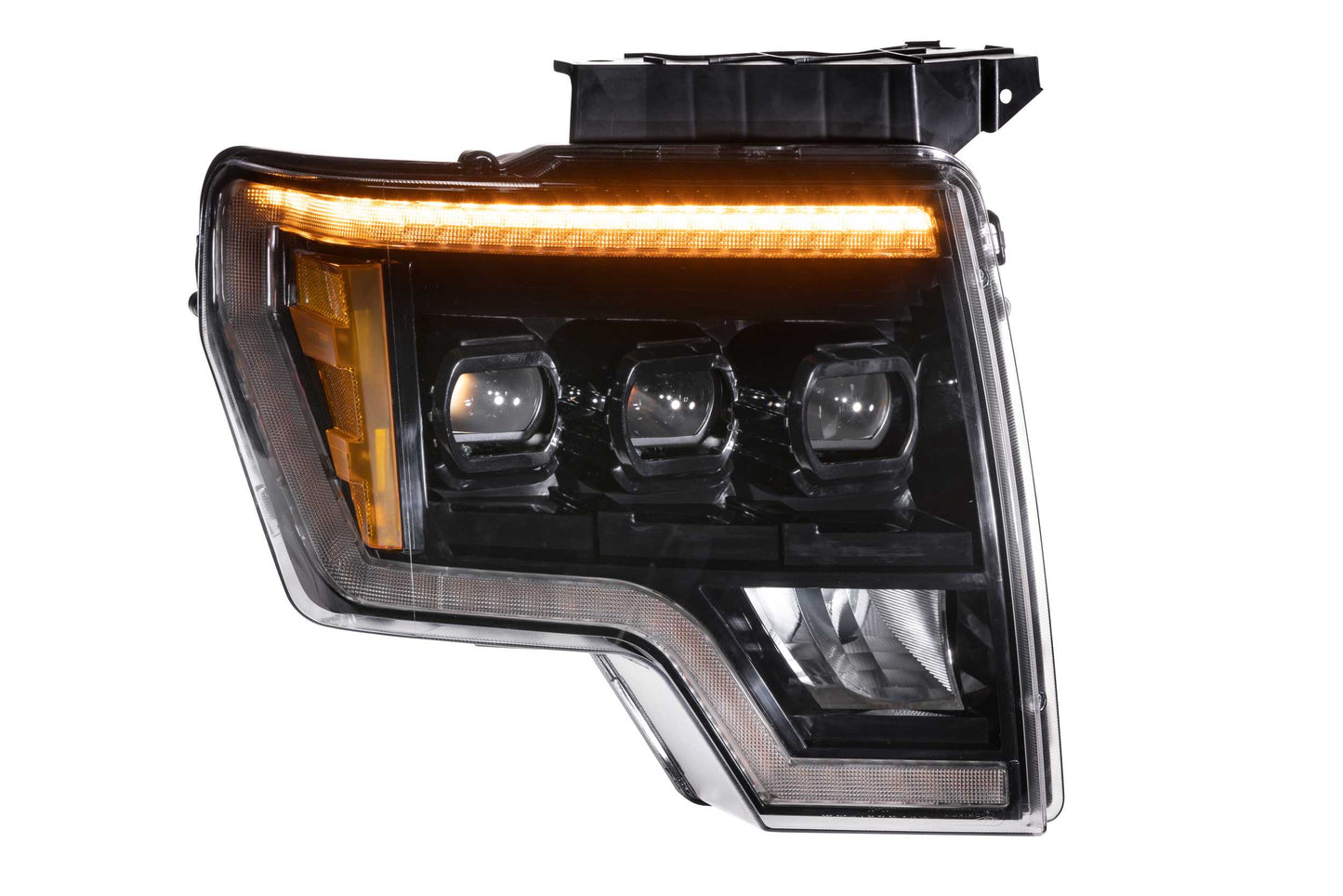 Morimoto Ford F-150 XB LED Headlights, 2009-2014, Pair, ASM Amber DRL, LF506-A-ASM