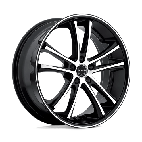 Asanti ABL-1 Pegasi Machined Face Black Lip Wheels