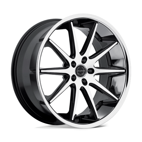 Asanti ABL-4 Capella Machined Face SS Lip Wheels