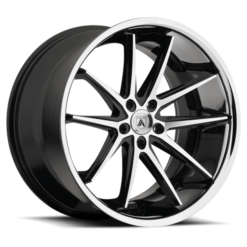 Asanti ABL-5 Altair Machined Face SS Lip Wheels