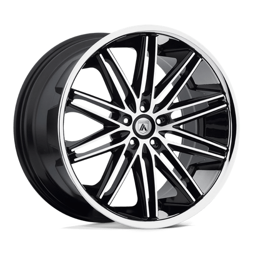 Asanti ABL-10 Pollux Machined Face SS Lip Wheels