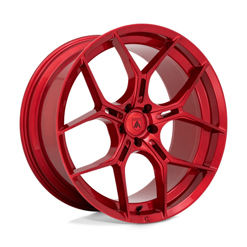 Asanti ABL-37 Monarch Candy Red Wheels