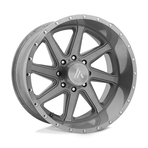 Asanti AB814 Windmill Titanium-Brushed Wheels