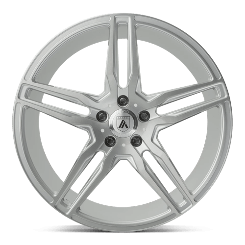 Asanti ABL-12 Orion Brushed Silver Carbon Fiber Insert Wheels