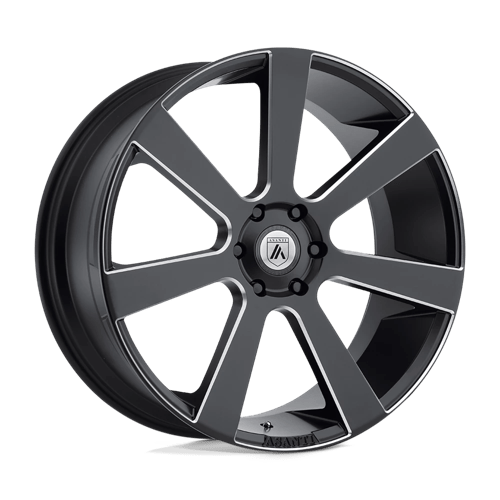 Asanti ABL-15 Apollo Satin Black Milled Wheels