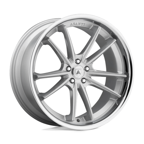 Asanti ABL-23 Sigma Brushed Silver Chrome Lip Wheels